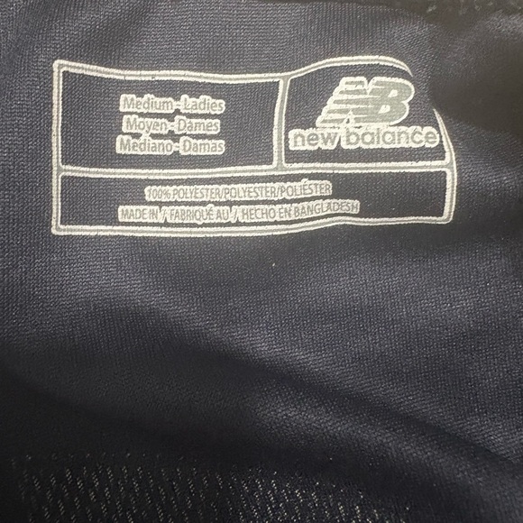 New Balance Navy Boston Strong Women's Tee - Picture 3 of 4